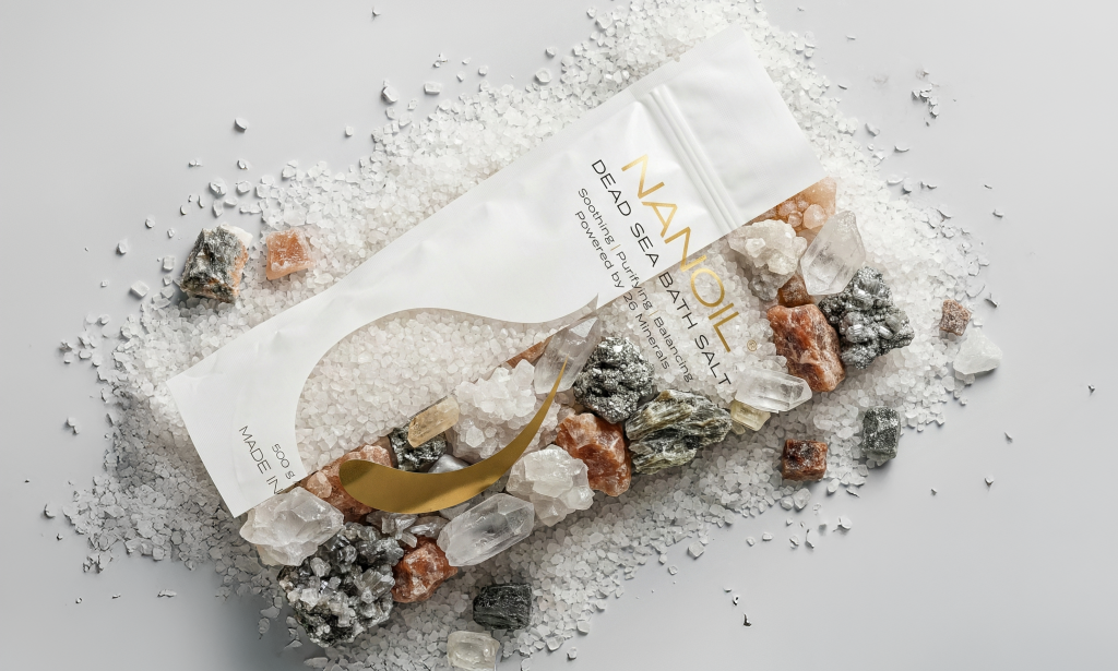 sel de bain naturel nanoil